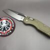 Microtech MSI S/E Frag G-10 OD Green "Lawnman" Stonewash Standard 210-10 FRGTODLM