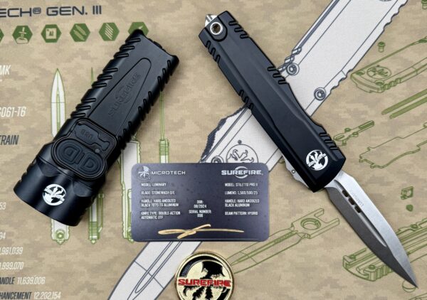 Microtech x Surefire 1270-10SET - Luminary D/E & Stiletto Pro II Collaboration - Image 2