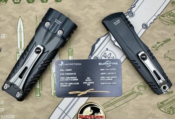 Microtech x Surefire 1270-10SET - Luminary D/E & Stiletto Pro II Collaboration - Image 3