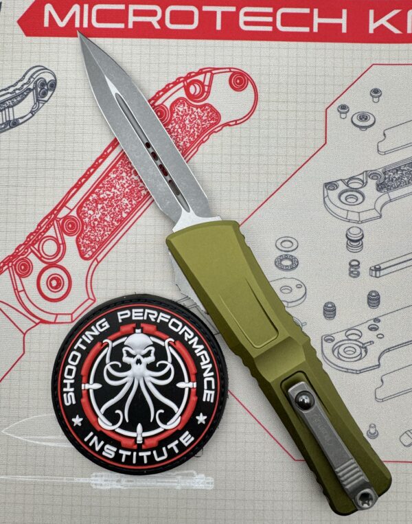 Microtech Combat Troodon D/E Gen III OD Green 1142-10 - Image 2