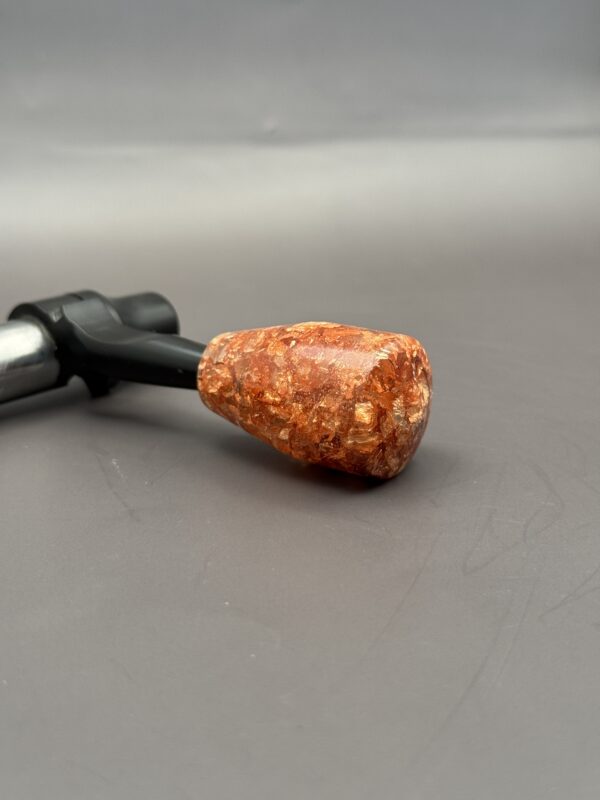 Handmade Custom Bolt Knob - Copper Leaf & Resin - Image 2