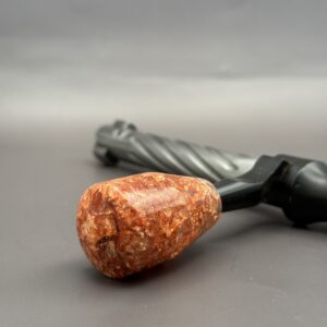 Handmade Custom Bolt Knob - Copper Leaf & Resin