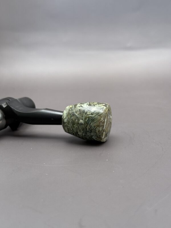 Handmade Custom Bolt Knob - Shredded Federal Reserve Dollar Bills - Image 2