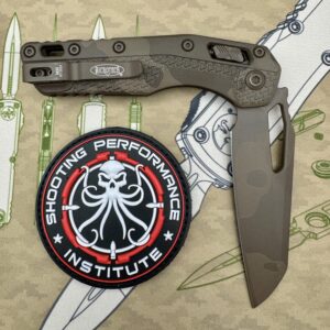Microtech MSI S/E Tri-Grip Polymer Chocolate Camo 210T-1 PMCHC-X11Z12