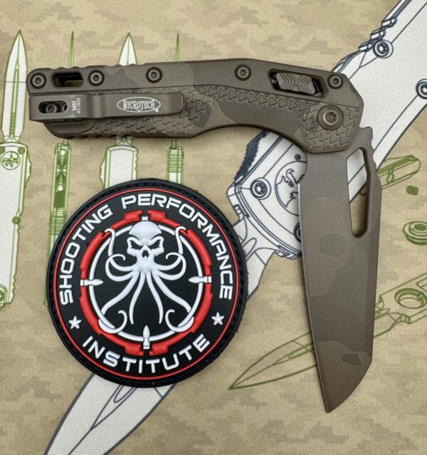 Microtech MSI S/E Tri-Grip Polymer Chocolate Camo 210T-1 PMCHC-X11Z12
