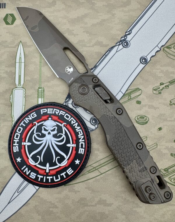 Microtech MSI S/E Tri-Grip Polymer Chocolate Camo 210T-1 PMCHC-X11Z12 - Image 2