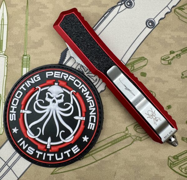 Microtech Maker D/E Signature Series Red 206-10 RDS - Image 3