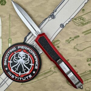 Microtech Maker D/E Signature Series Red 206-10 RDS