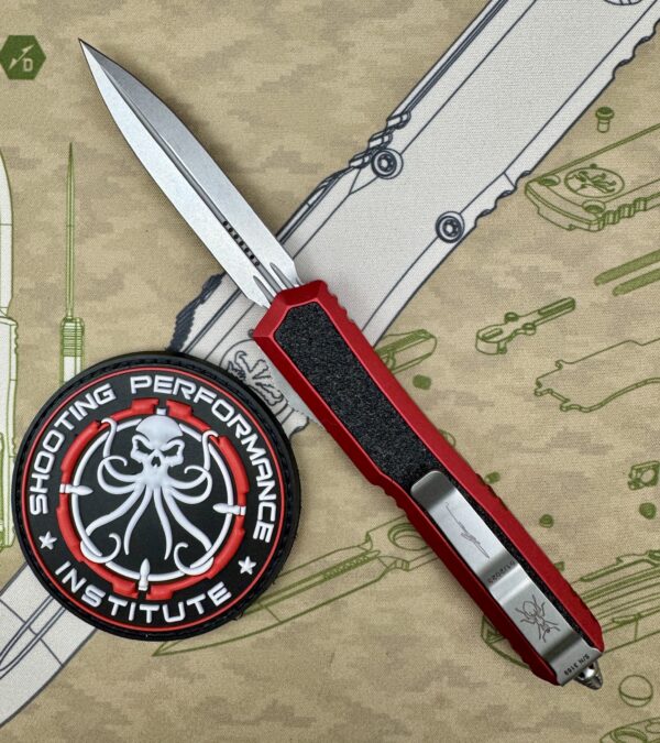 Microtech Maker D/E Signature Series Red 206-10 RDS